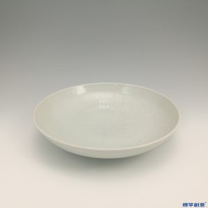 HA021 元代景德鎮窯卵白釉樞府平口碗