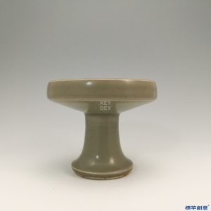 HA036 元代龍泉窯青瓷直口高足供盤