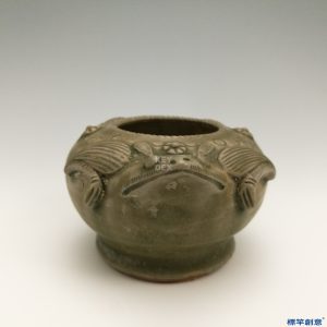 EG029 南北朝越窯青瓷蛙形文房水盂