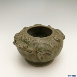 EG029 南北朝越窯青瓷蛙形文房水盂