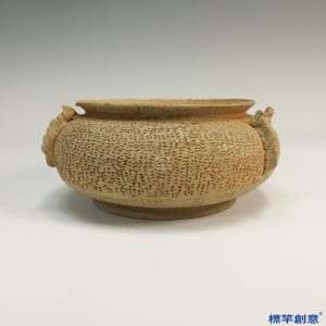 CA003 春秋時期原始青瓷針刻紋簋式三足薰爐