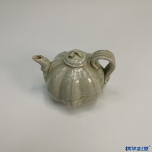 GC039 南宋湖田窯青白瓷瓜稜形小壺