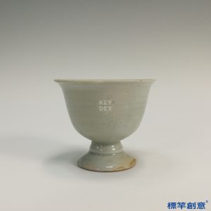 GA041 宋代湖田窯青白瓷侈口高足供水杯