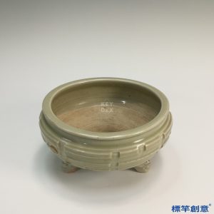 HA051 元代龍泉窯青瓷道教八卦紋香爐