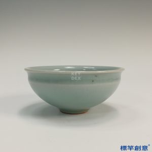 GC046 南宋龍泉窯粉青釉束口茶盞