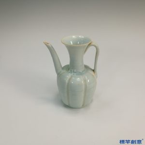 GC050 南宋湖田窯青白瓷瓜稜形執壺