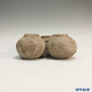 DB008 漢代原始青瓷麻布紋五聯罐