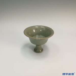 GB048 北宋越窯青瓷侈口高足佛教大行爐