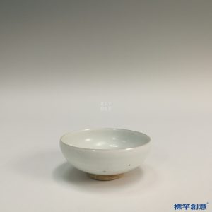 HA072 元代景德鎮窯卵白釉素面茶盞