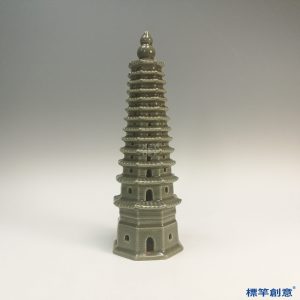 FC028 五代越窯青瓷樓閣式佛塔