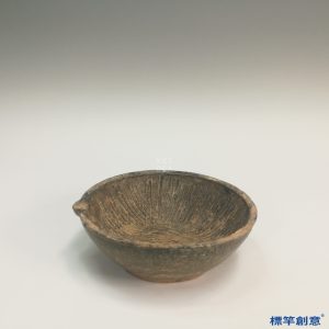 GC134 南宋建窯黑陶研磨茶臼