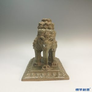 FB045 唐代相州窯土青瓷佛教獻寶太平有象