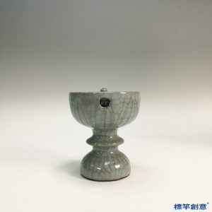 GC135 南宋龍泉窯青瓷柱式省油燈