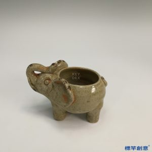 GB080 北宋越窯系土青瓷象形佛教供水器