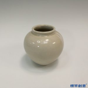 FB058 唐代邢窯白釉素面無紋小罐