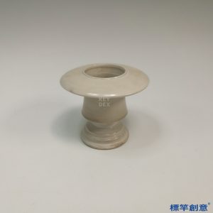 FB062 唐代邢窯白釉素面無紋佛教行爐