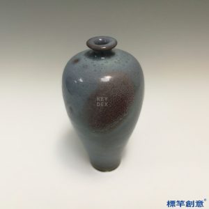 GA058 宋代鈞窯天藍釉紫斑梅瓶