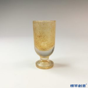FB088 唐代西亞水晶雕磨高足小杯