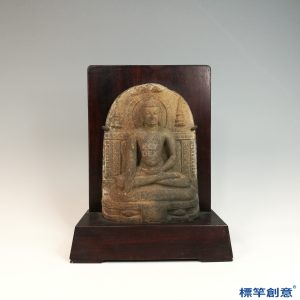 EG004 北齊青石刻釋迦牟尼佛坐像