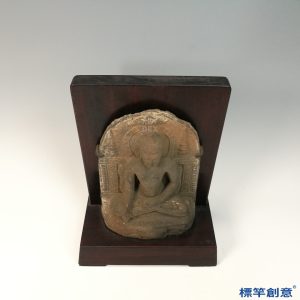 EG004 北齊青石刻釋迦牟尼佛坐像